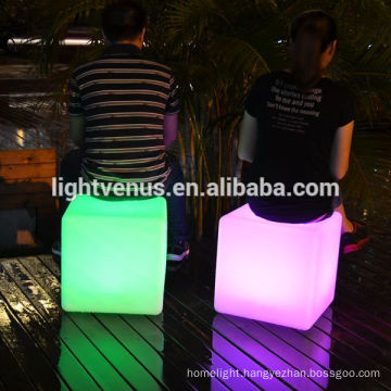 China Manufactuer modern chair outdoor furniture/color changing chair light